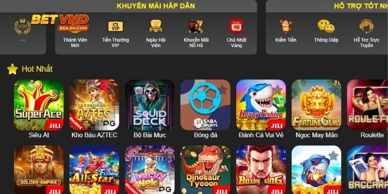 Cột mốc phát triển qua từng năm của Betvnd